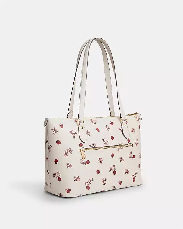 Gallery Tote Bag With Ladybug Floral Print | Coach Outlet CA