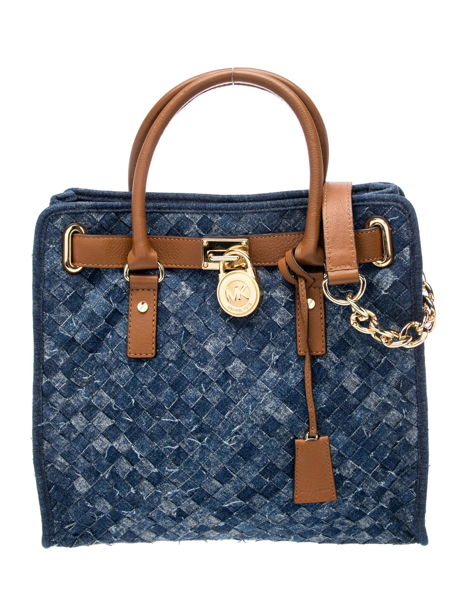 Michael Michael Kors Denim Shoulder Bag - Blue Shoulder Bags, Handbags - WM5200580 | The RealReal | The RealReal