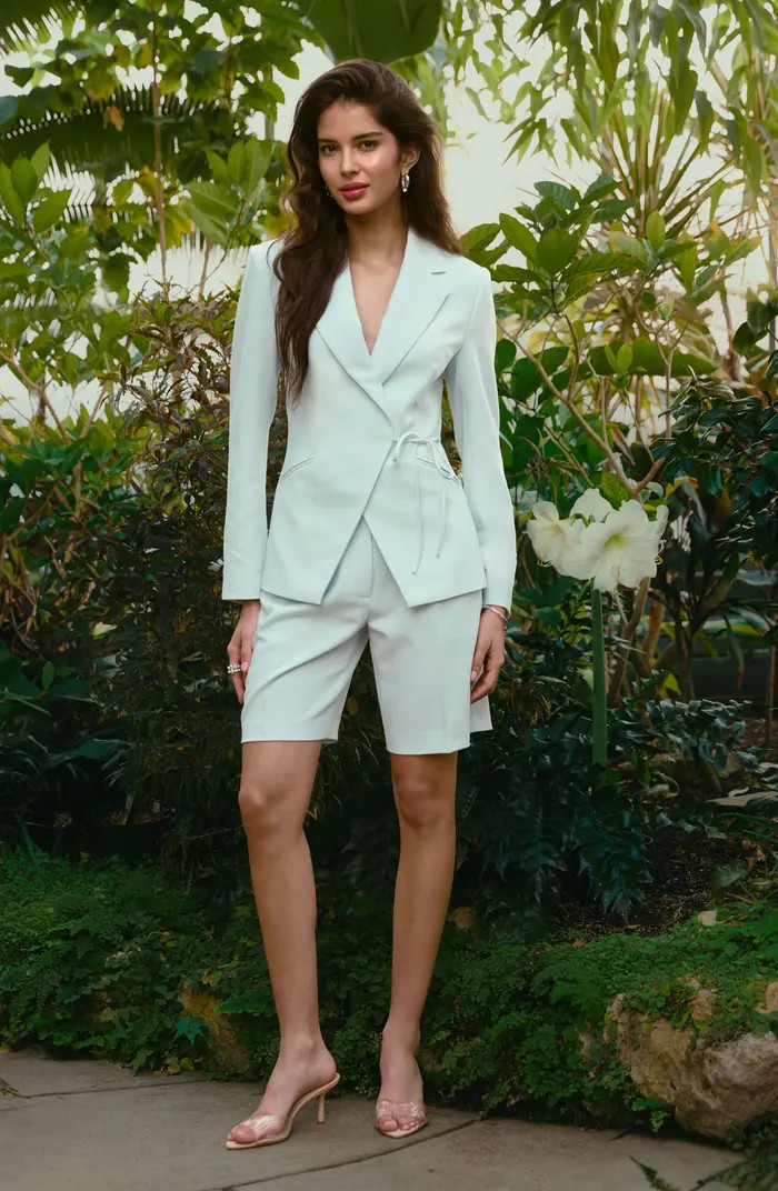 The Icon Side Tie Blazer | Nordstrom