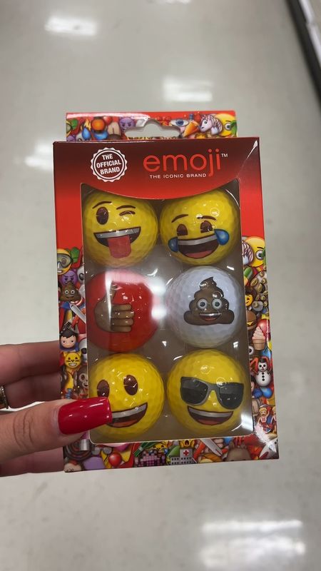 How fun are these emoji golf balls! Great for kids or for a gift for someone who likes golf! Haha! 

#LTKfit #LTKmens #LTKfamily