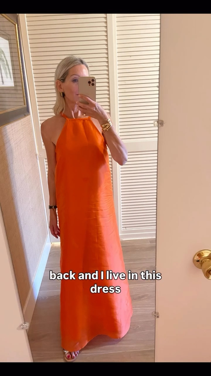 #grwm in the perf dress for resort, great for travel.
Currently on sale, @julia_amory 
Size xs small avails I’m 5’3"

#LTKOver40 #LTKootd #LTKSaleAlert