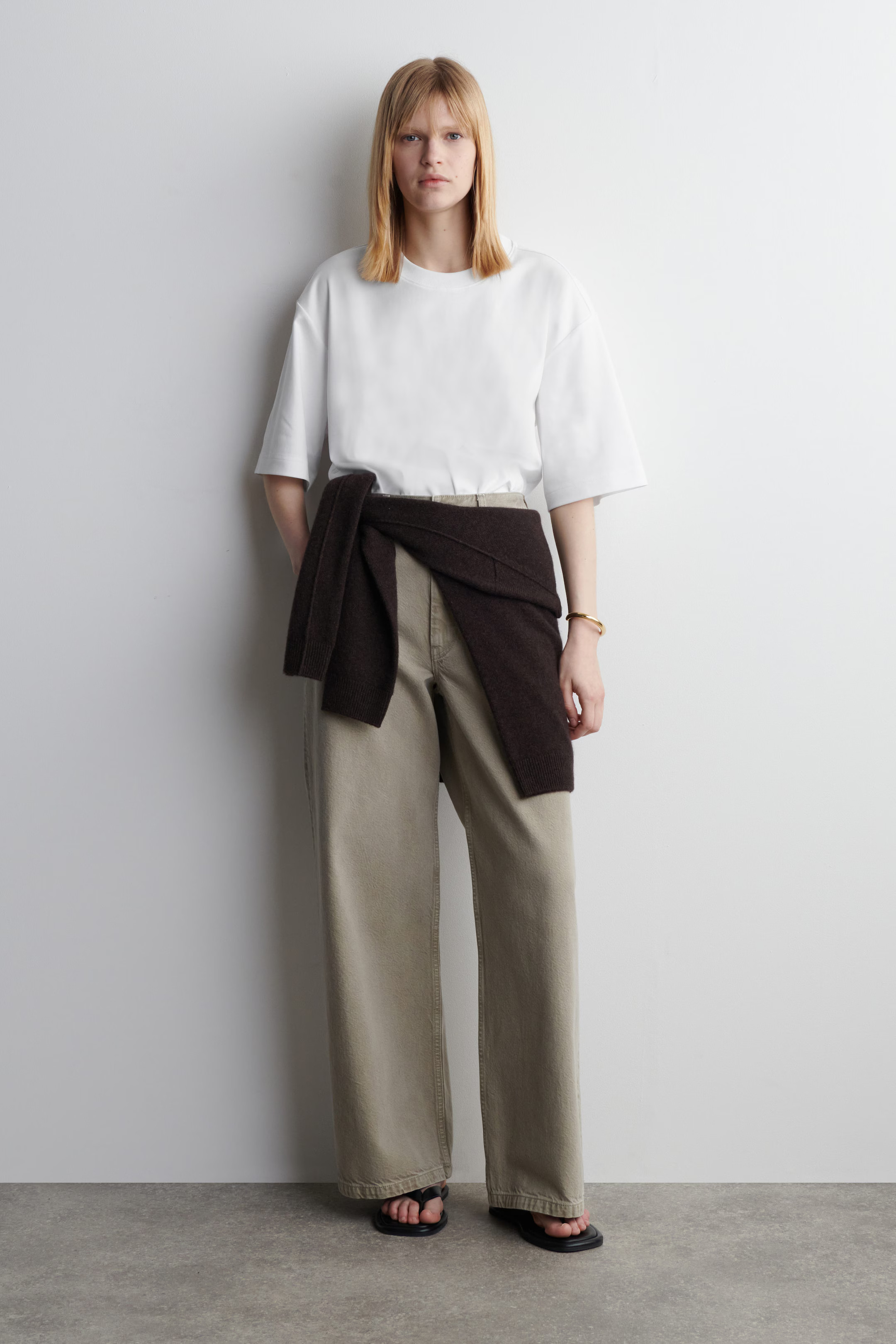 OVERSIZED COTTON T-SHIRT - WHITE | COS | COS UK