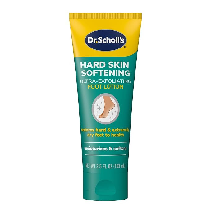 Dr. Scholl's Dry, Flaky Skin Remover Ultra Exfoliating Foot Lotion Cream, 3.5 oz, Moisturizer wit... | Amazon (US)