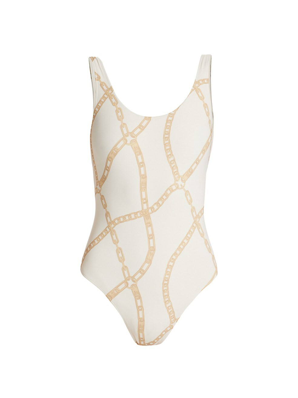 Jace Chain-Print One-Piece Swimsuit | Saks Fifth Avenue