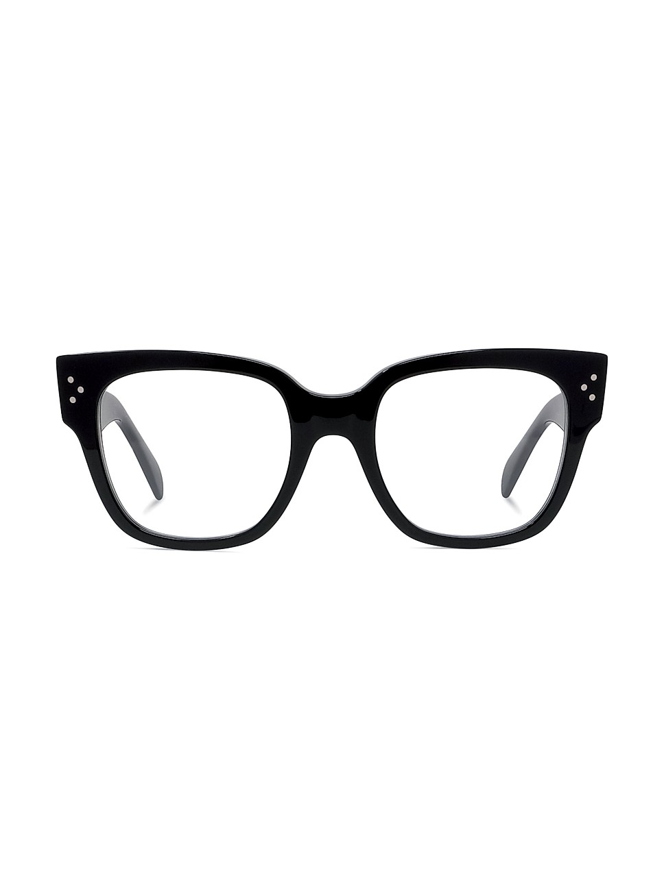 53MM Bold 3 Dots Square Eyeglasses | Saks Fifth Avenue
