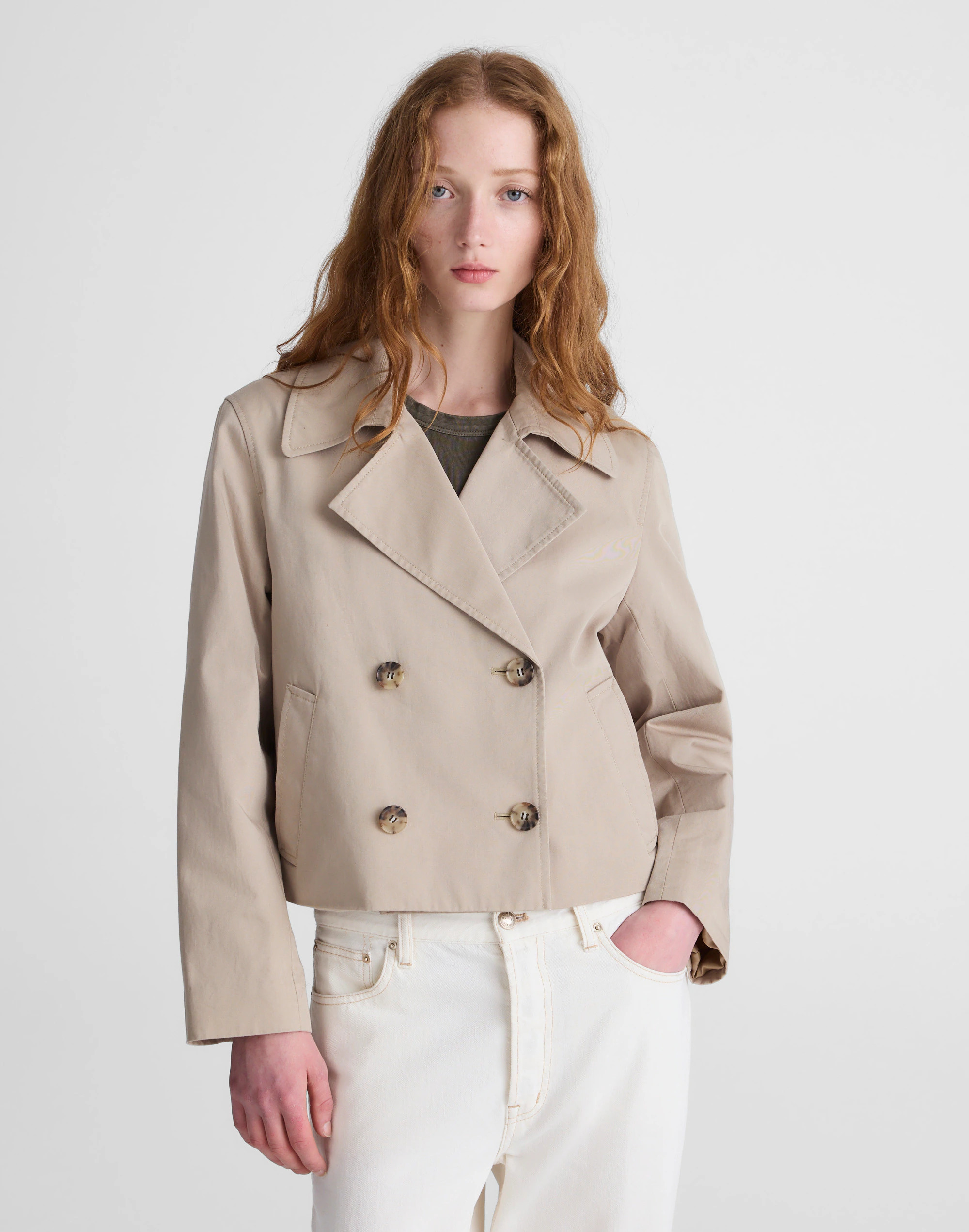 Cropped Trench Coat | Madewell