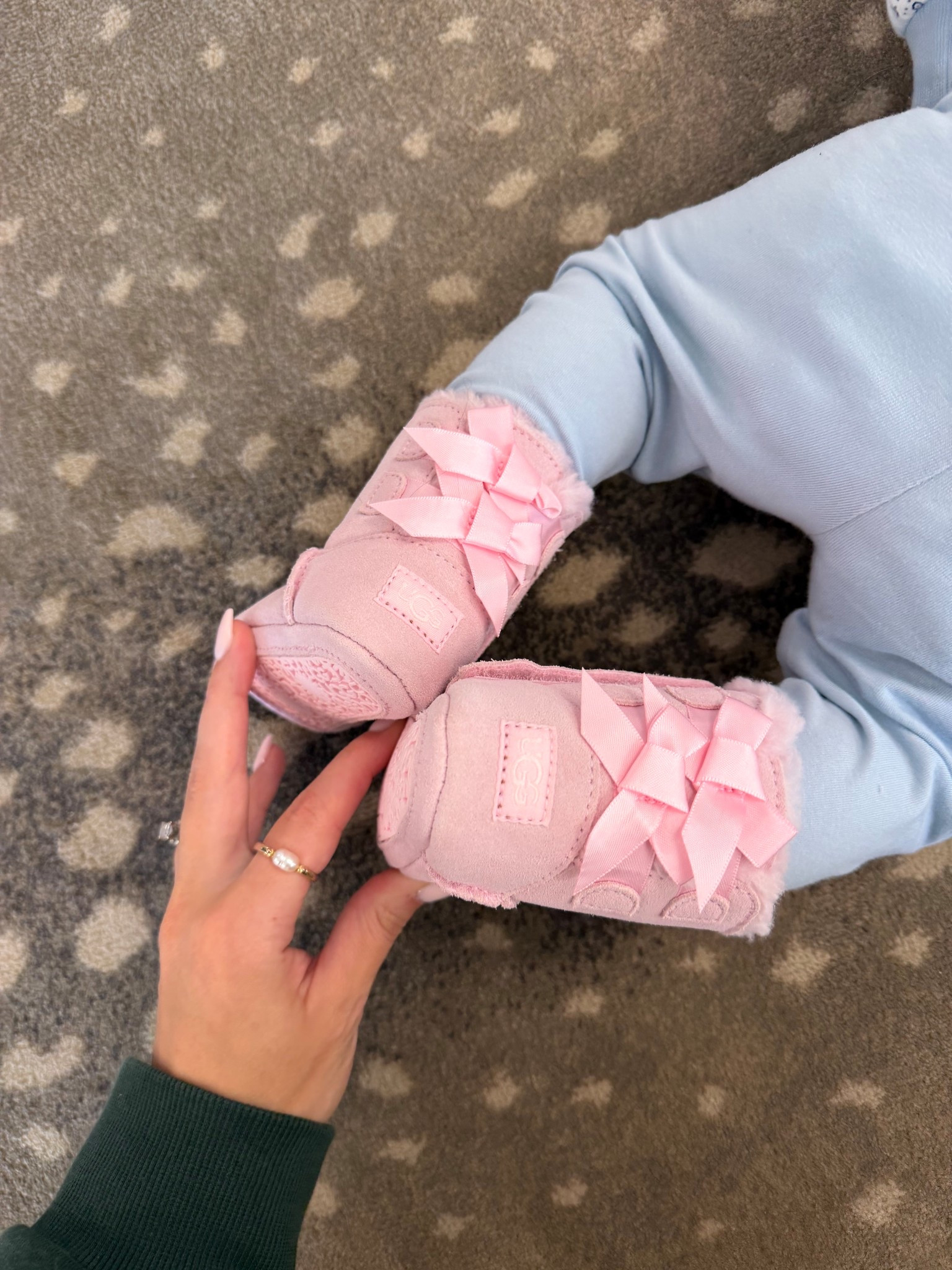 sweetest pink soft bottom uggs!! 🩷🎀

#LTKKids #LTKBaby