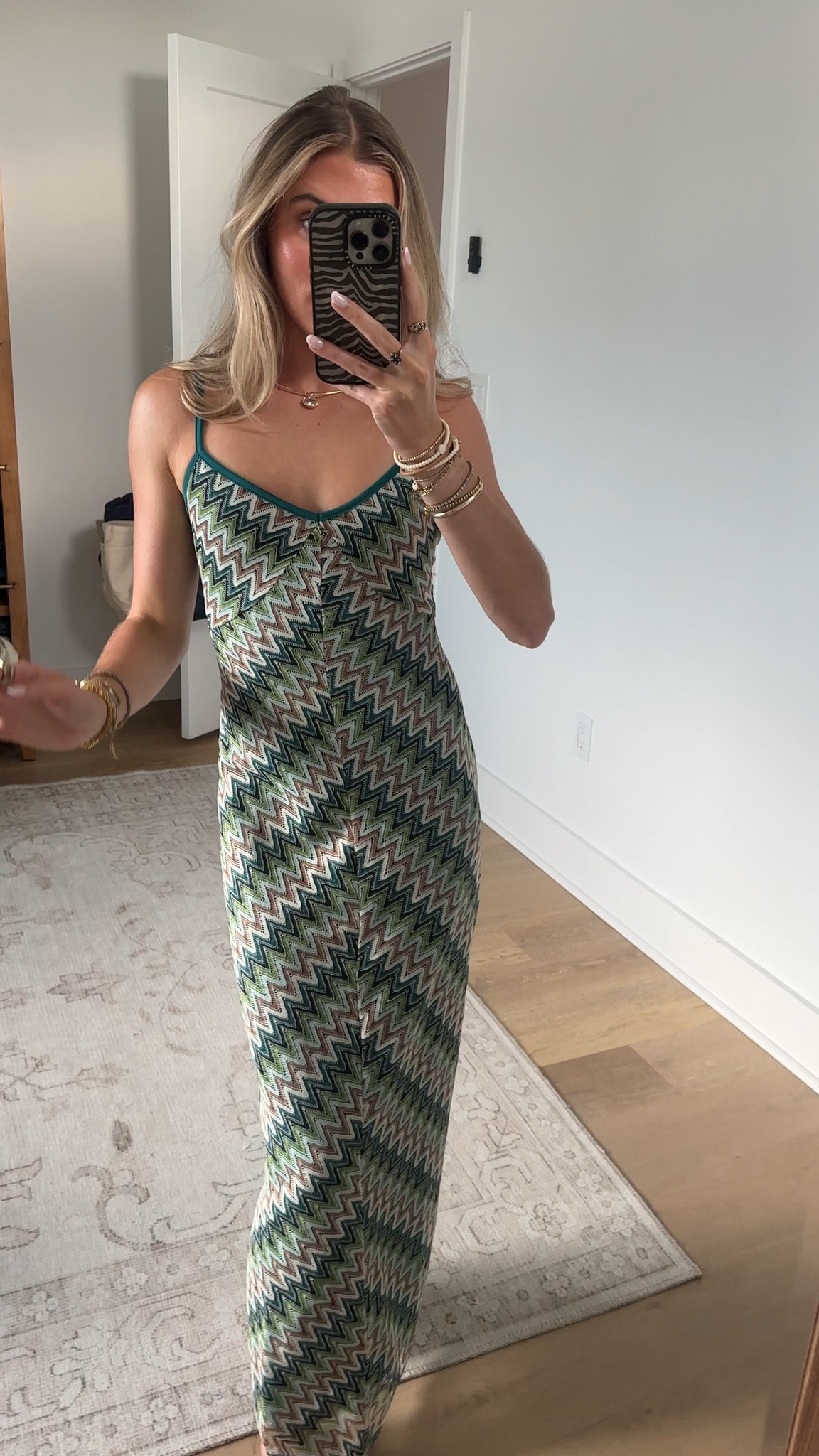 @Express size xs A multi-blue and green chevron crochet maxi dress with a v-neckline and sleeveless design. This dress is fully lined and has adjustable straps, and is the perfect dress to pack for your next warm weather getaway.

#LTKootd #LTKSeasonal #LTKSaleAlert