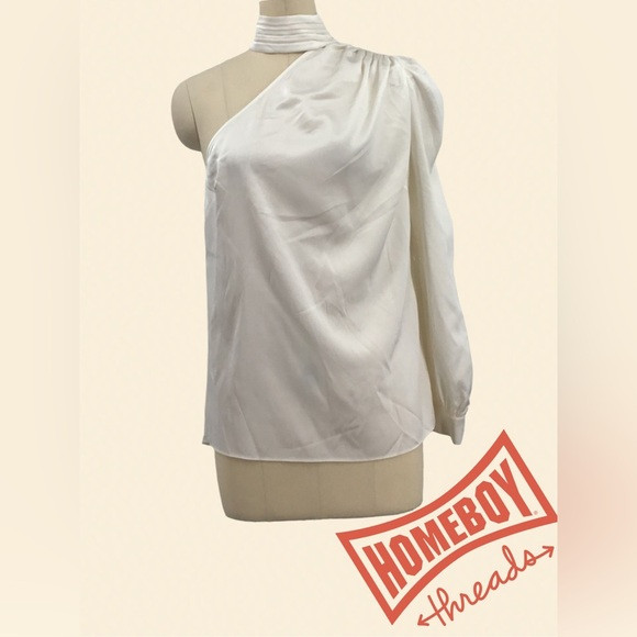 Generation Love Asymmetrical White Blouse | Poshmark