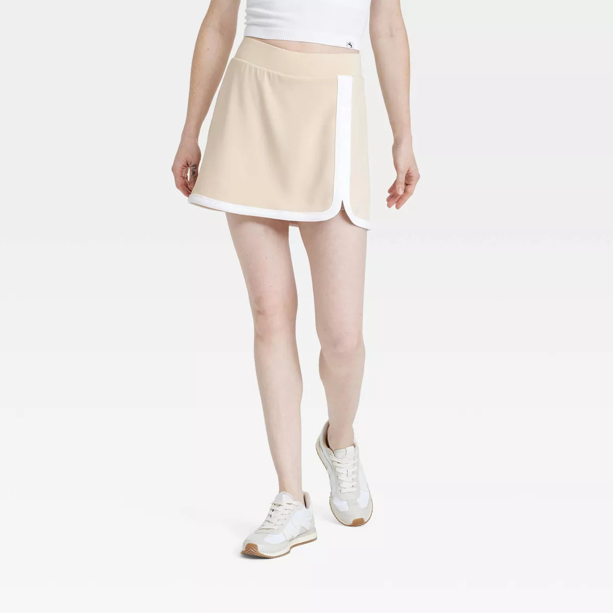Women's Knit Piped High-Rise Skort - JoyLab™ | Target