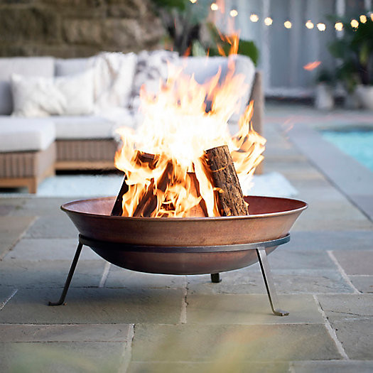 Copper Dish Fire Pit | Terrain
