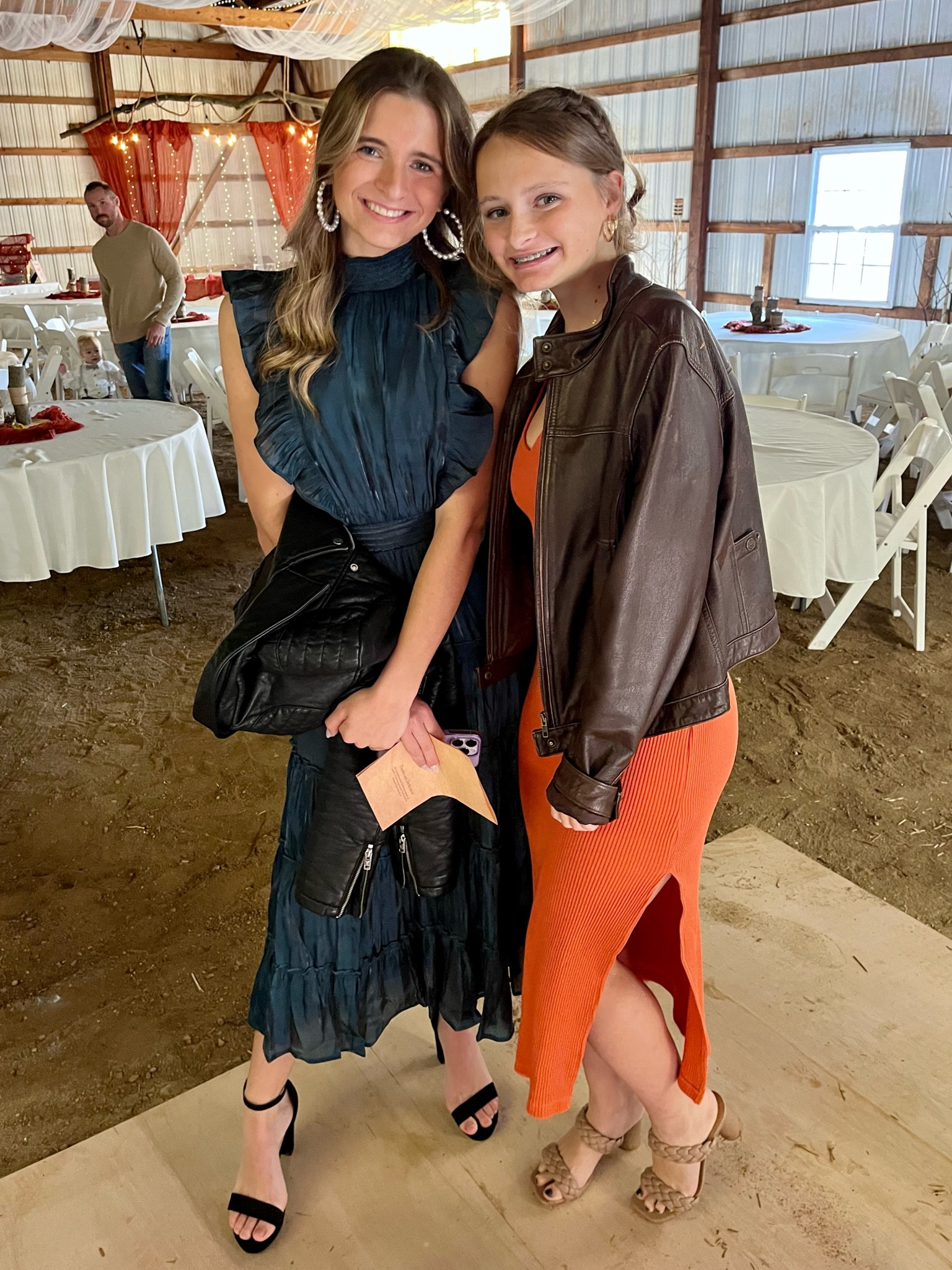 My gorgeous girls at my brother’s wedding. Both are wearing Lulus. And both are wearing a S. Carleigh is 5’6”, Chase is 5’4”. Fit is tts.

Carleigh is in the Emerald Green.

Fall wedding / midi dress / teen style

#LTKfindsunder100 #LTKwedding #LTKU