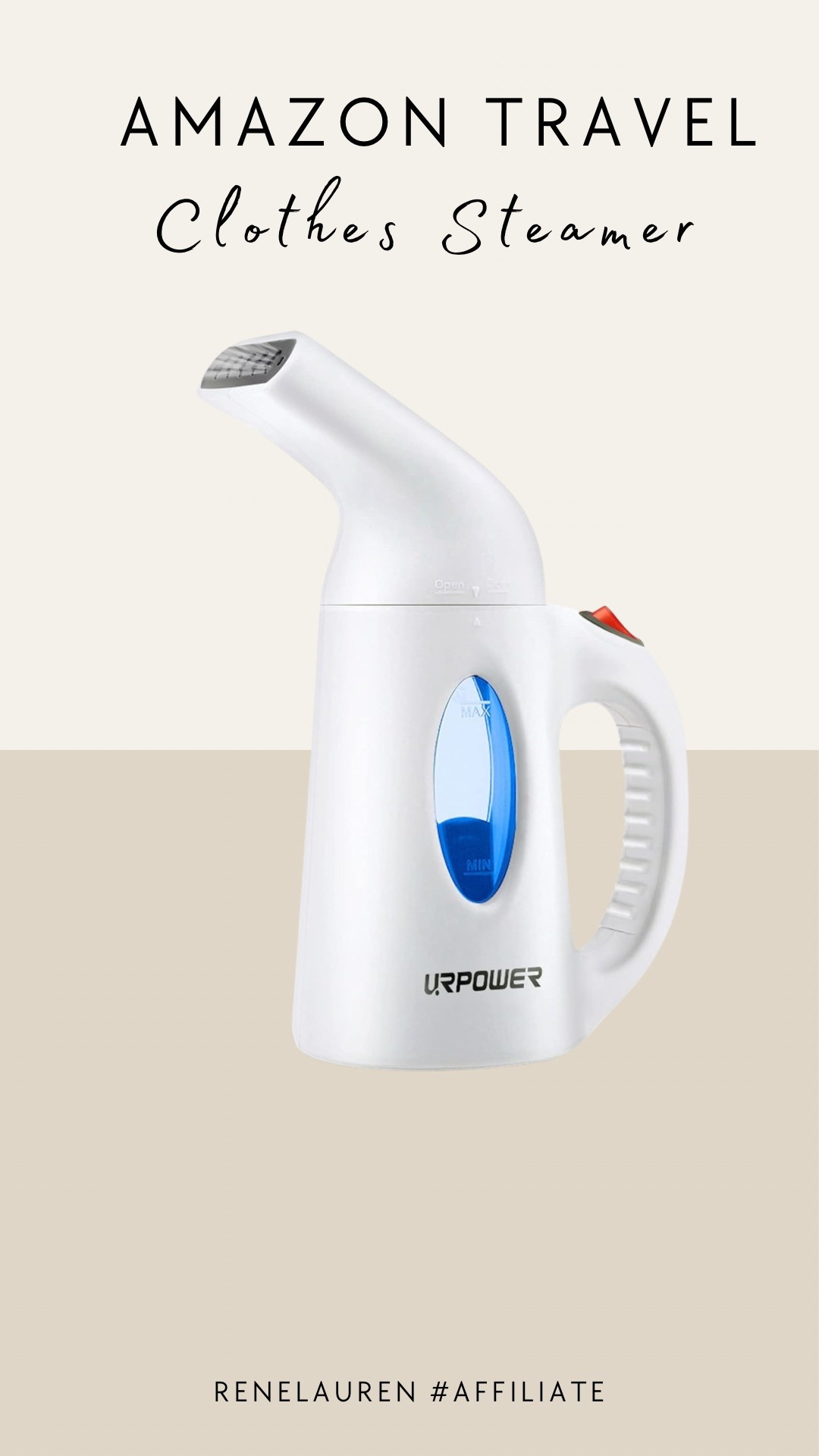 Travel must have! 

Clothes steamer 
Amazon 
Portable steamer 
Vacation 
Spring break 

#LTKWorkwear #LTKTravel #LTKSpringSale