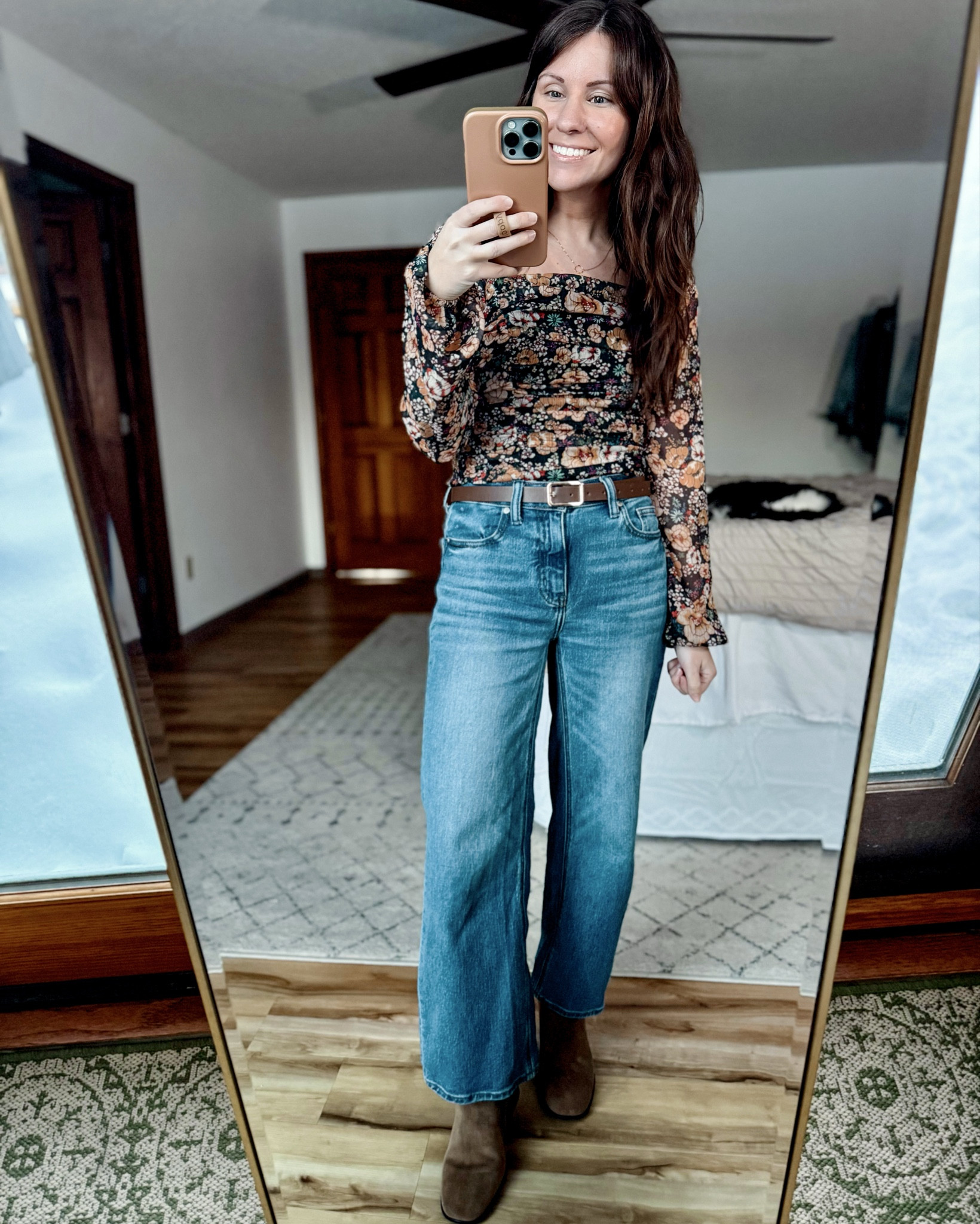 Wearing xs in my boho floral blouse (so cute!) and 24 in the 26” inseam in my jeans. My boots are size 6.5 (sizes are selling out so I also linked similar ). My cardigan is old so I linked similar ones as well! 


#LTKPetite #LTKgrwm #LTKSeasonal