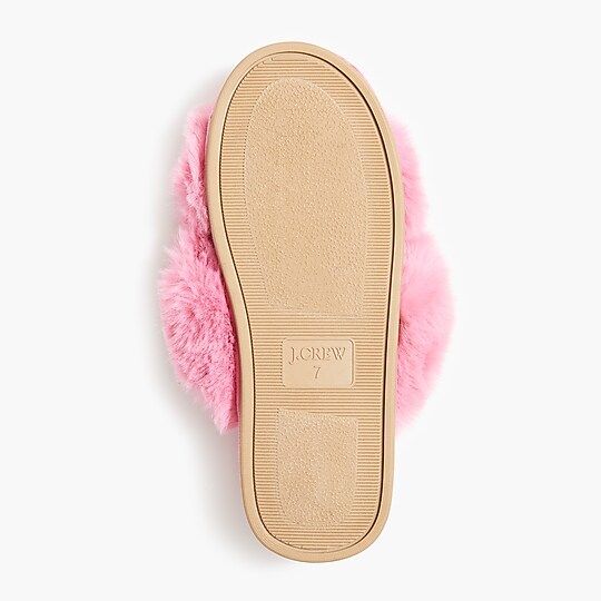 Crisscross slide slippers | J.Crew Factory