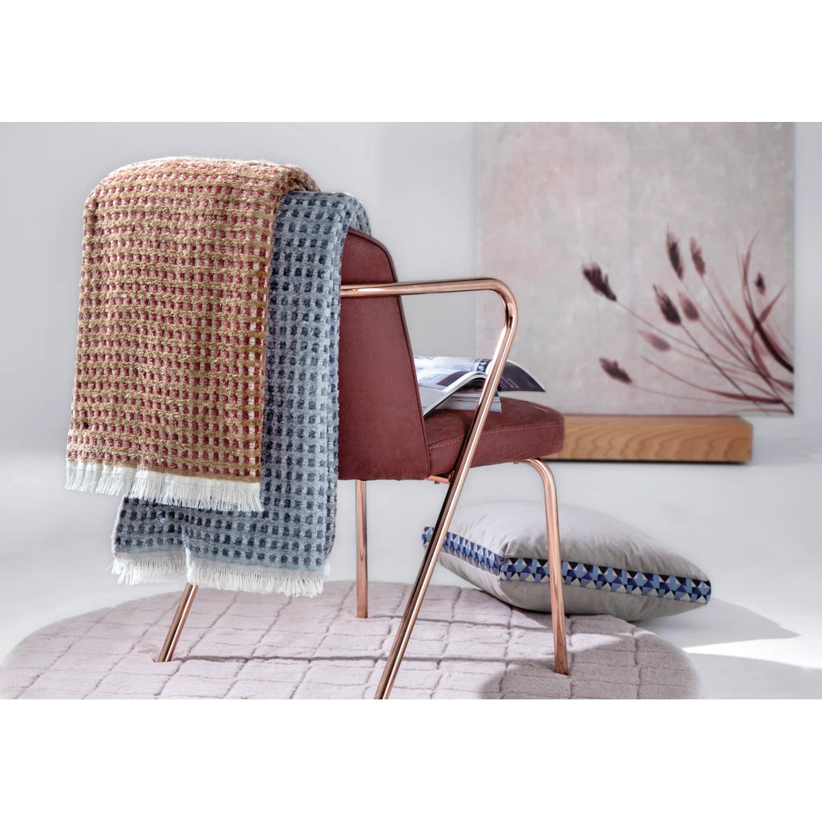 Jacquard Throw Blanket | Wayfair North America