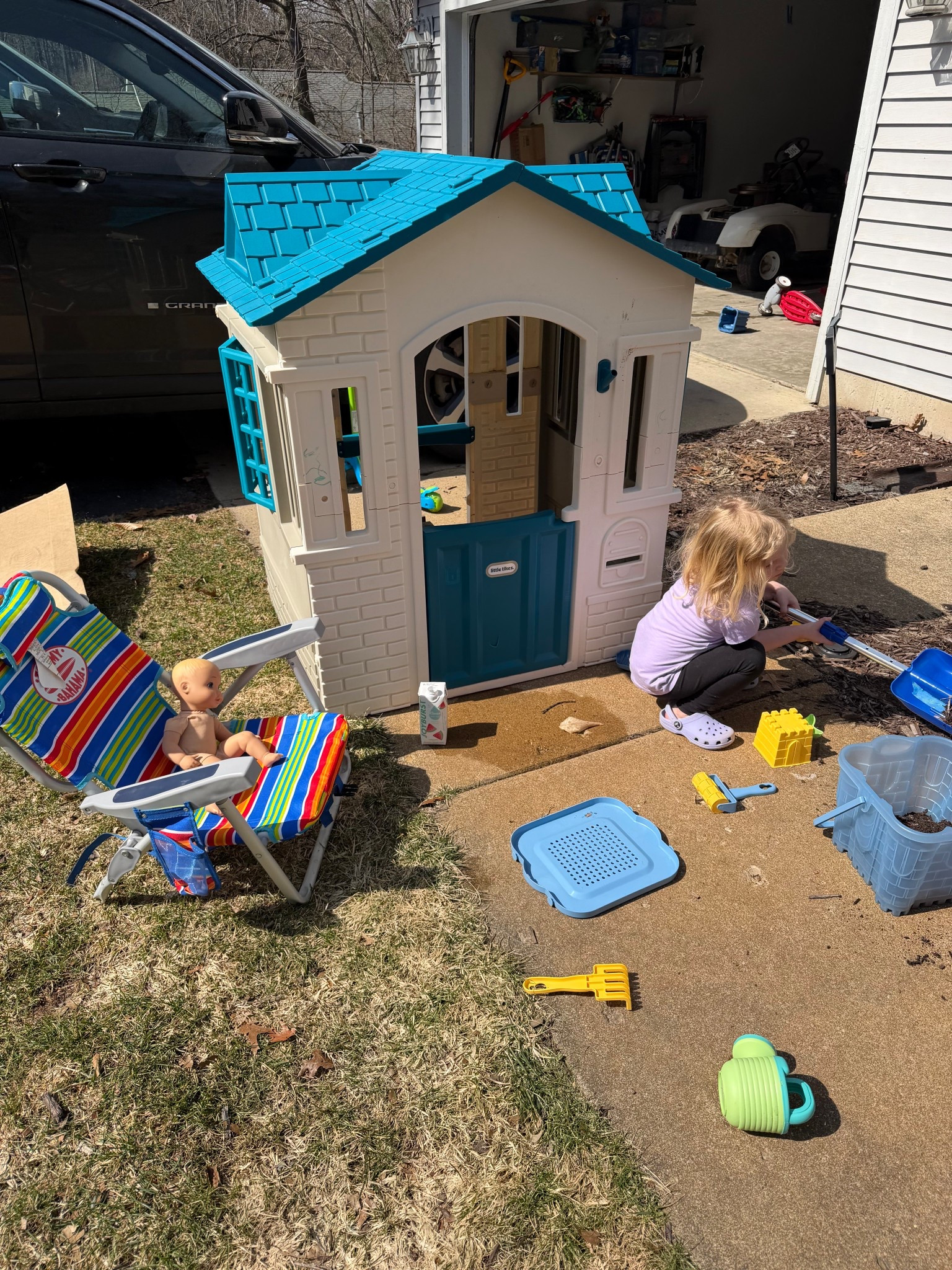 This playhouse gets so much use! My kids love it and I love its light enough to move it where they want to play! 

#LTKBaby #LTKKids
