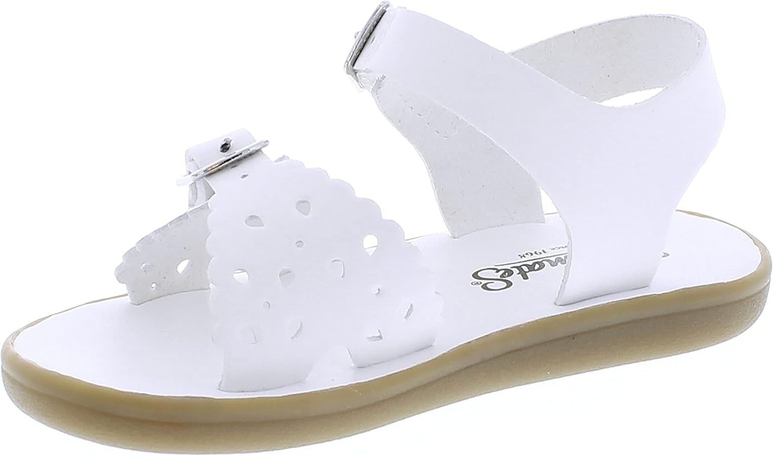 FOOTMATES Baby-Girl's Eco-Ariel (Infant/Toddler/Little Kid) Flat Sandal | Amazon (US)