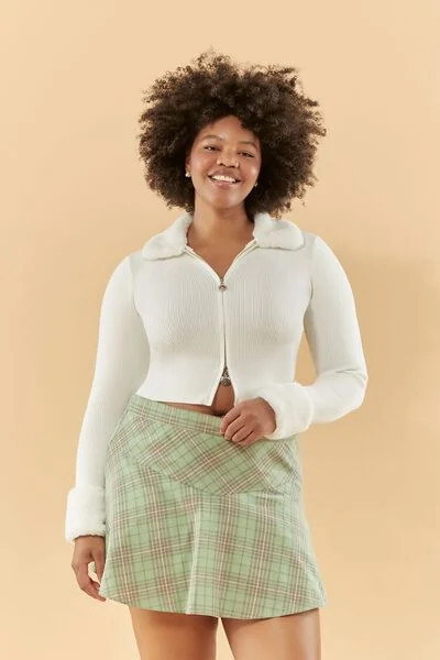 Plus Size Disney Marie Faux Fur Sweater | Forever 21 | Forever 21 (US)