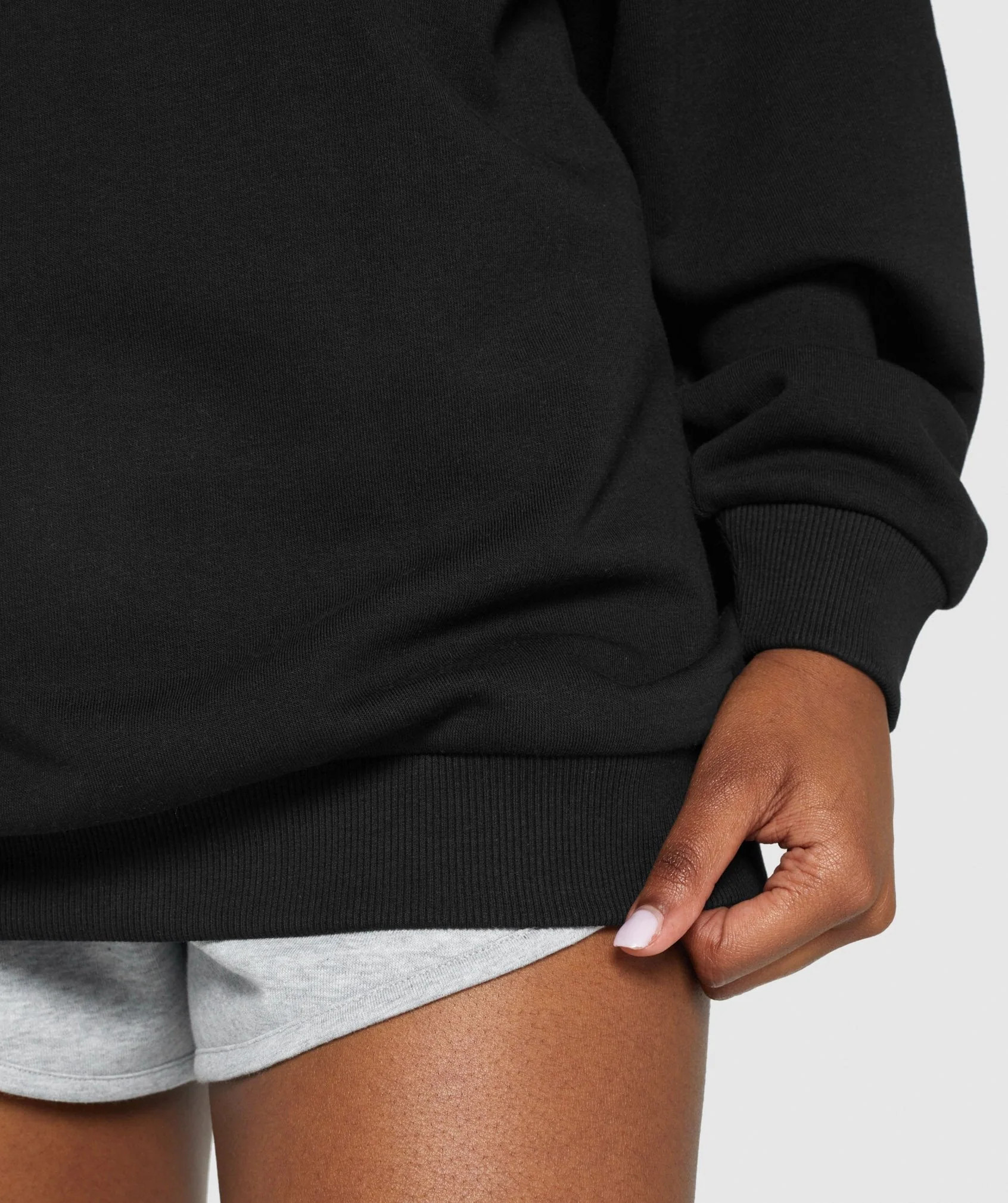 Gymshark Training Oversized Sweatshirt - Black | Gymshark US