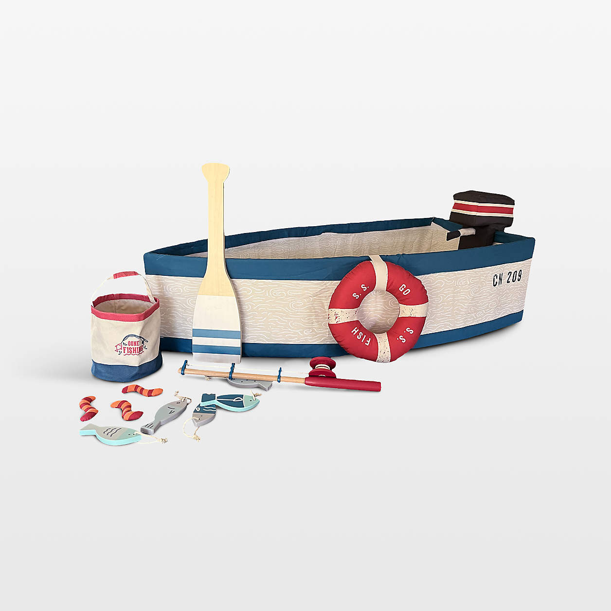 Wonder & Wise by Asweets Gone Fishing Boat Toddler Activity Toy + Reviews | Crate & Kids | Crate & Barrel