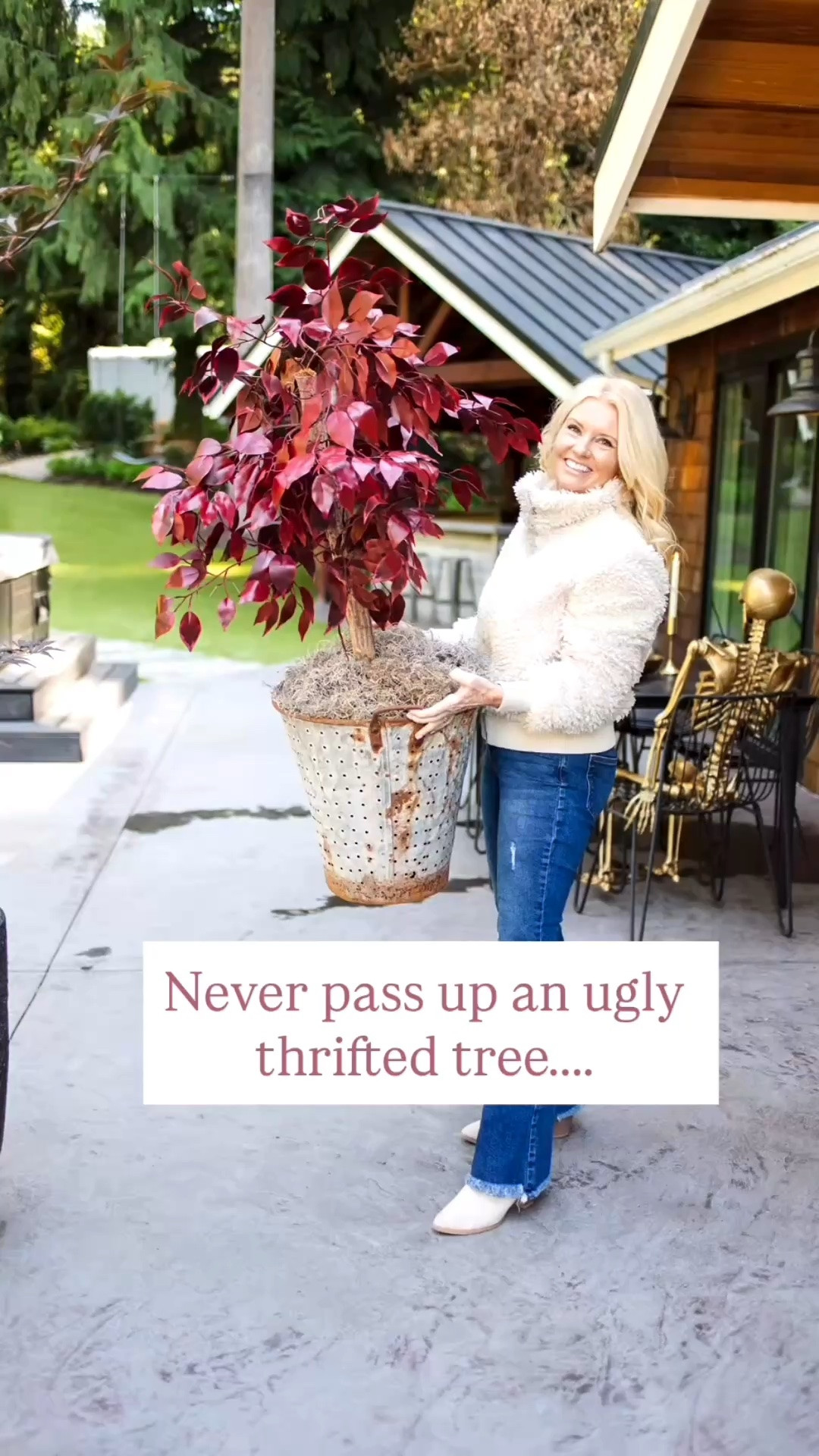 Thrifted Faux Tree Fall Makeover

One of my favorite thrift flips for fall. I tested so many paint colors to find the most realistic burgundy shade for these faux leaves, and this was the winner. Such an easy, inexpensive way to transform an old faux tree for fall. Shop the exact paint I used below.

#FallDecor #FallDIY #ThriftFlip #FallHomeDecor #ThriftedHome

#LTKHome #LTKSeasonal #LTKdayinmylife