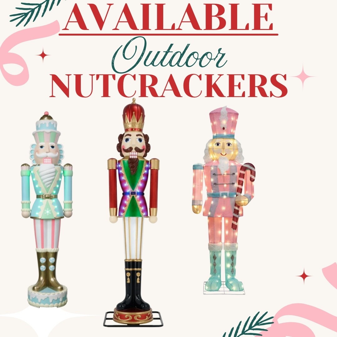 ✨ Viral alert ✨ These outdoor nutcrackers are BACK and available now! Perfect for making your holiday entryway or porch magical. They sell out fast every year, so don’t wait 🎄💂‍♂️

#LTKHoliday #LTKFinds #NutcrackerDecor

#LTKHome #LTKSeasonal