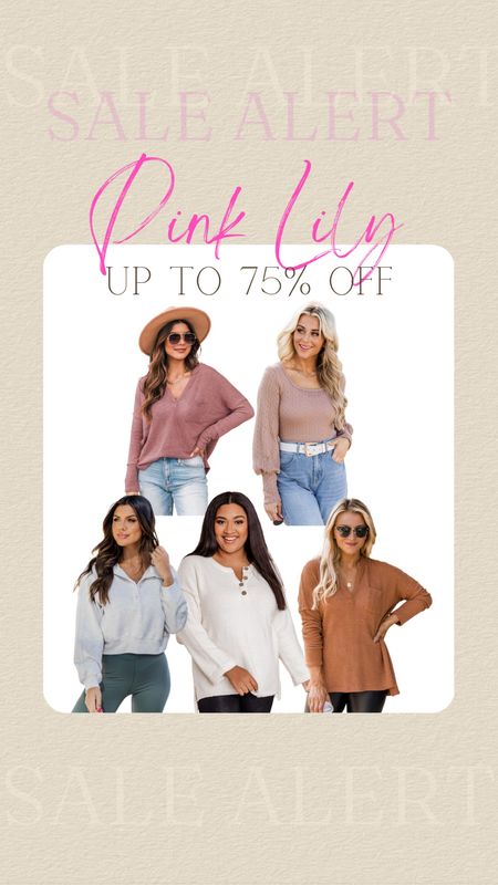Pink Lily Warehouse Sale!
Up to 75% Off

#LTKSale #LTKstyletip #LTKsalealert