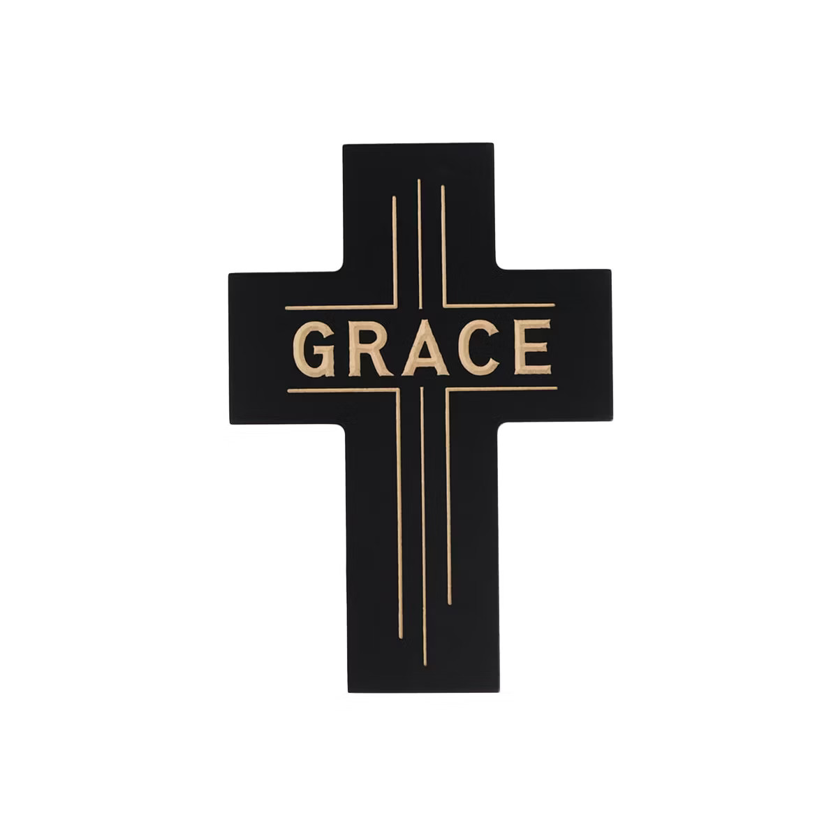 The Lakeside Collection Carved Cross - Grace | Target