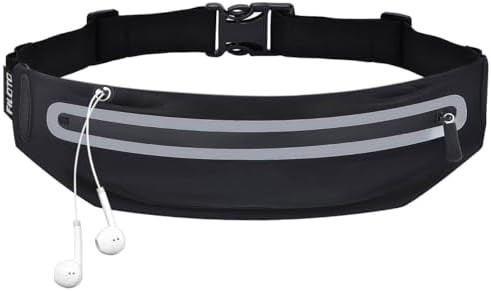 Running Belt Fanny Pack, Running Waist Pack for Women & Men USA Patented Hands-Free Reflective Ru... | Amazon (US)