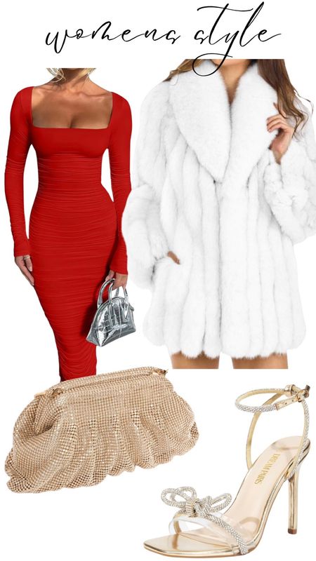 Valentines Day Red Dress Outfit Idea 

#LTKMostLoved #LTKstyletip #LTKsalealert