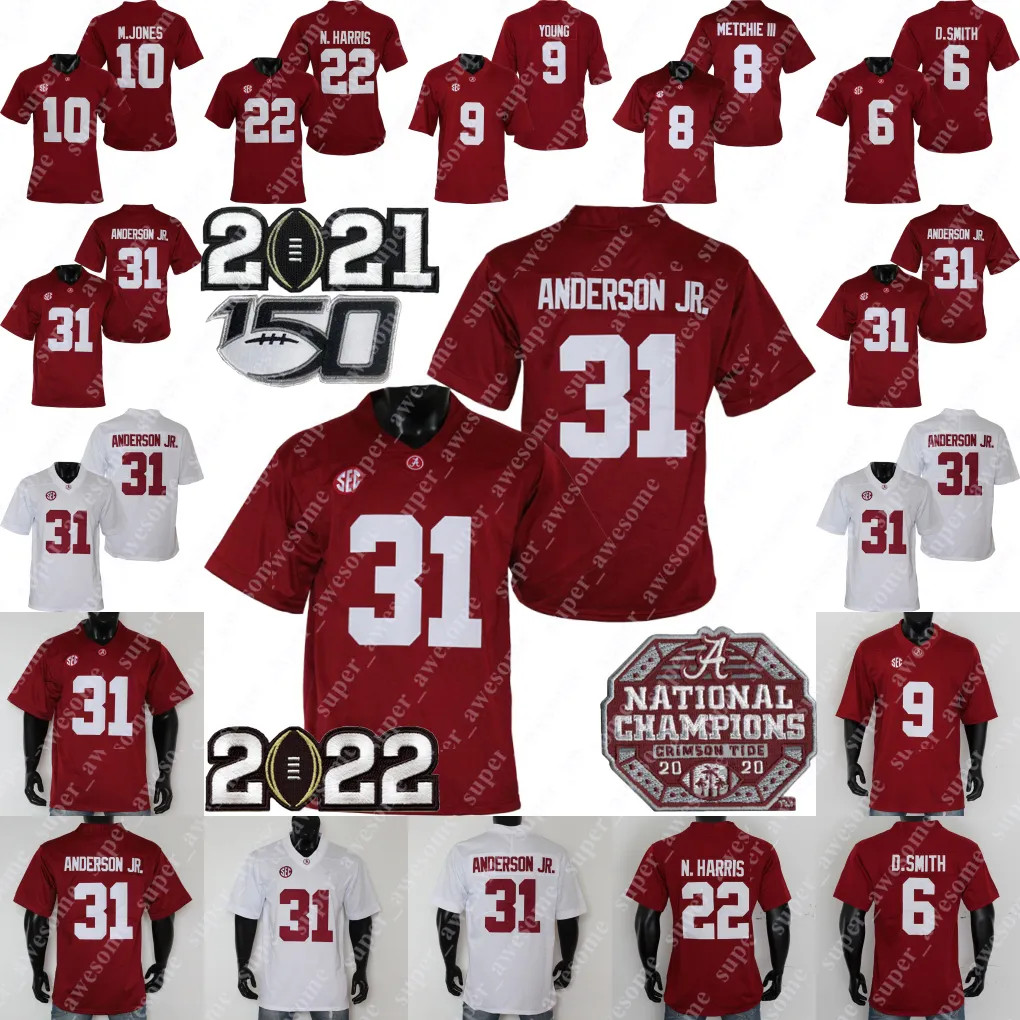 Football Jerseys Alabama Crimson Tide Football Jersey Bryce Young Will Anderson Jr. Jase McClella... | DHGate