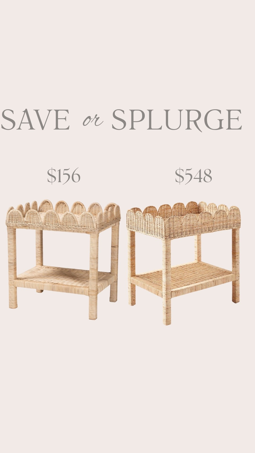 Save vs splurge 

#LTKHome