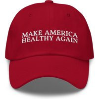 Make America Healthy Again Dad Hat - Funny Health Conscious Embroidered Cap Gift For Dietitian, Personal Trainer | Etsy (US)