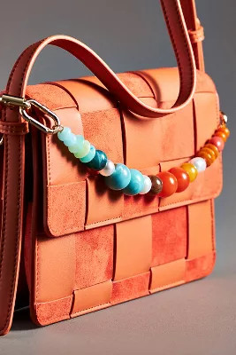 Rainbow Beaded Bag Charm | Anthropologie (US)
