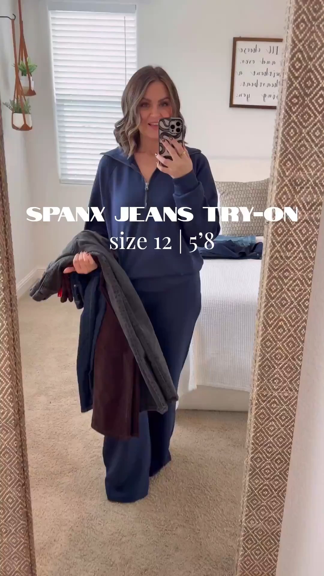Fall basics Spanx try-on, size 12
code: CourtneyHxSpanx for 15% off your first purchase + free shipping!!

AirEssentials, XL (size up 1)
Booty boost leggings, Large
*both in Timeless Navy
90s Straight leg jeans, Large
*Carbon denim & Truffle brown corduroy
EveryWear Ankle skinny jeans, Large
EveryWear Wide leg jeans, Large
*both in Poseidon wash 

If you’re shorter than 5’7 I would consider petite length!

loungewear, curvy denim, shaper denim, shapewear jeans, midsize, closet staples, denim, fall style, Courtney Hamilton

#LTKSaleAlert #LTKMidsize #LTKFindsUnder100