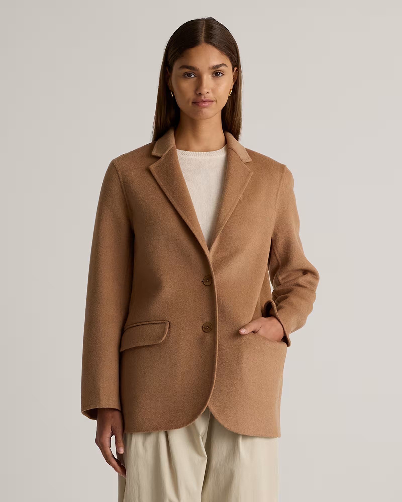 Double-Faced Merino Wool Soft Blazer | Quince
