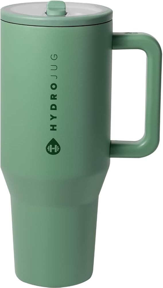 HydroJug Traveler - Modern 40 oz Tumbler with Handle & Simple Flip Straw - Car Cup Holder Friendl... | Amazon (US)