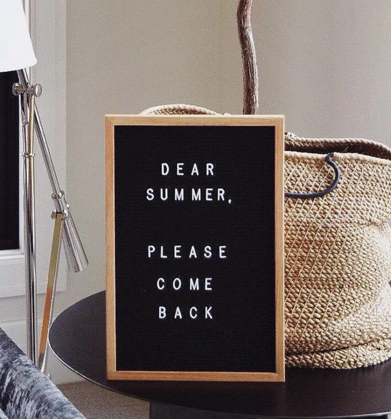 Promotional Offer 12"x 18" Felt Letter Board w/ 290 Characters And Oak Wood Frame | Etsy (US)