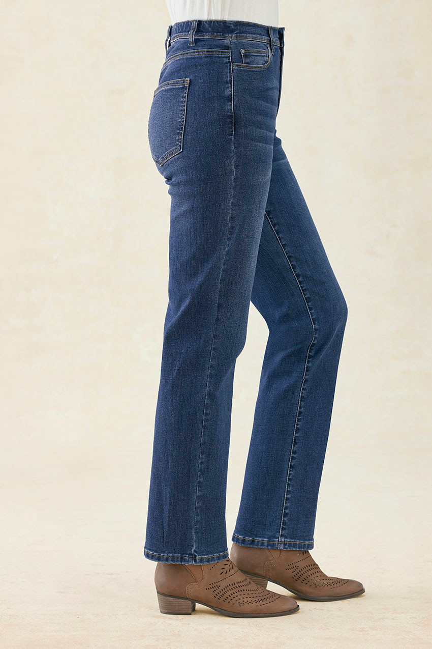 The Creek® Comfort Straight-Leg Jeans | Coldwater Creek