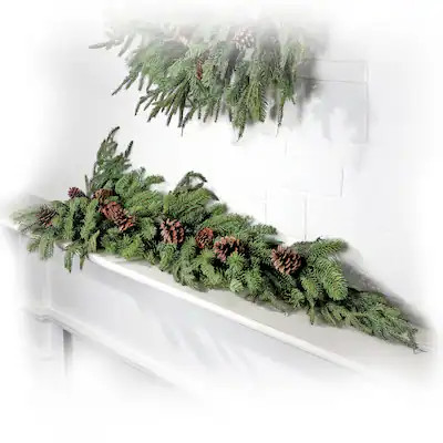 Buy Christmas Wreaths & Garlands Online at Overstock | Our Best Christmas Decorations Deals | Bed Bath & Beyond