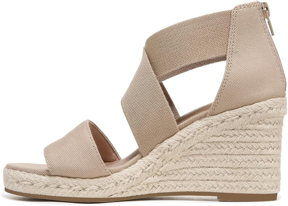 LifeStride Women's Thrive Strappy Espadrille Wedge Sandals | Amazon (US)