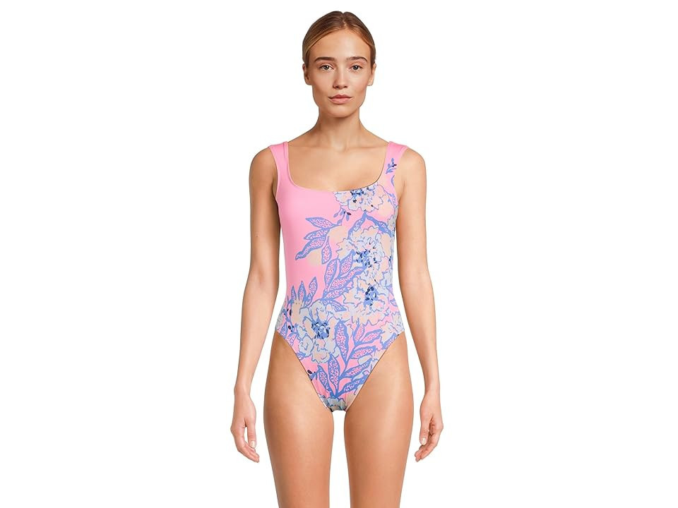 Lilly Pulitzer Cashel One-Piece Women's Swimsuits One Piece Totally Koalafied Engineered One Piece : 12, Polyester/Spandex | Zappos