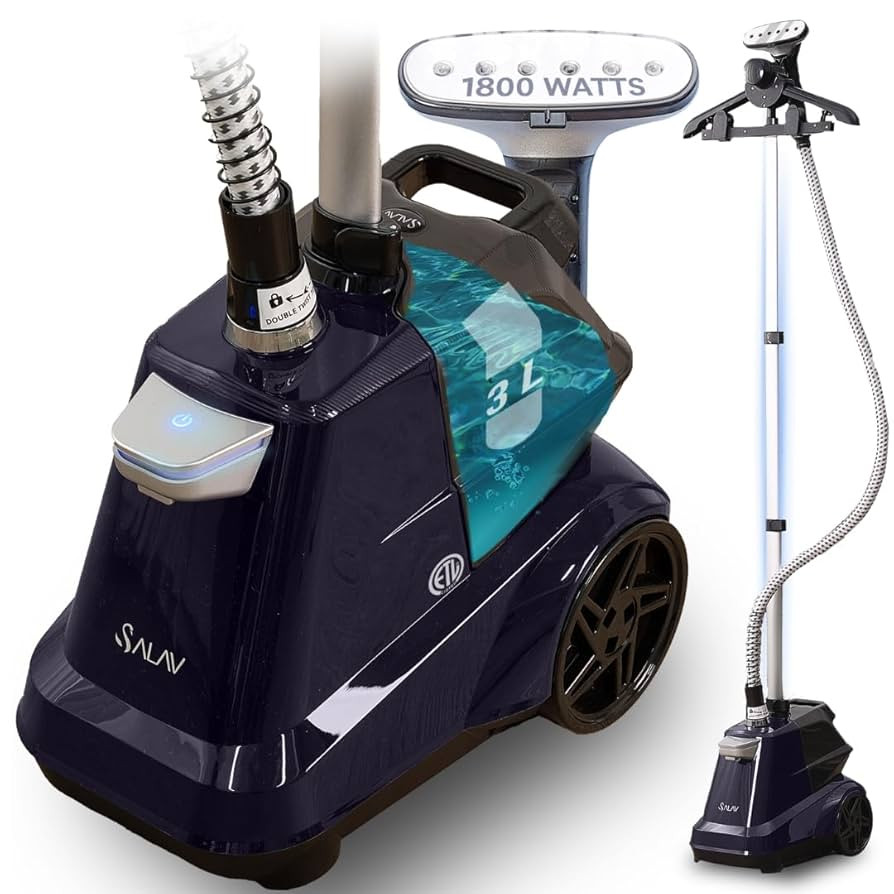 SALAV Heavy Duty Commercial Full-Size Garment Steamer with Foot Pedals and Extra Large 3L (101.5 ... | Amazon (US)