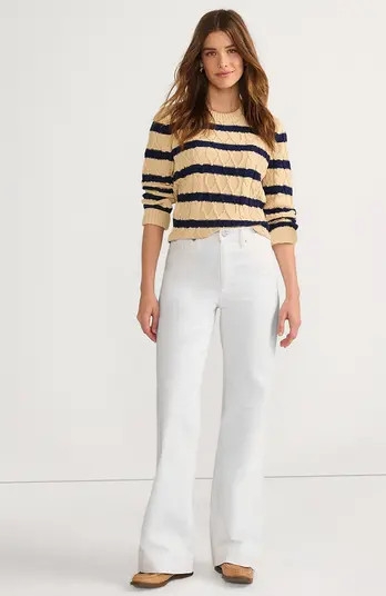 Recover High Rise Wide Leg Blue Jeans | Nordstrom