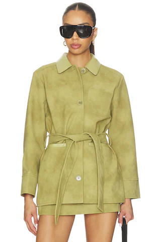 Baum und Pferdgarten Brodie Jacket in Olive. - size 38 | Revolve Clothing (Global)