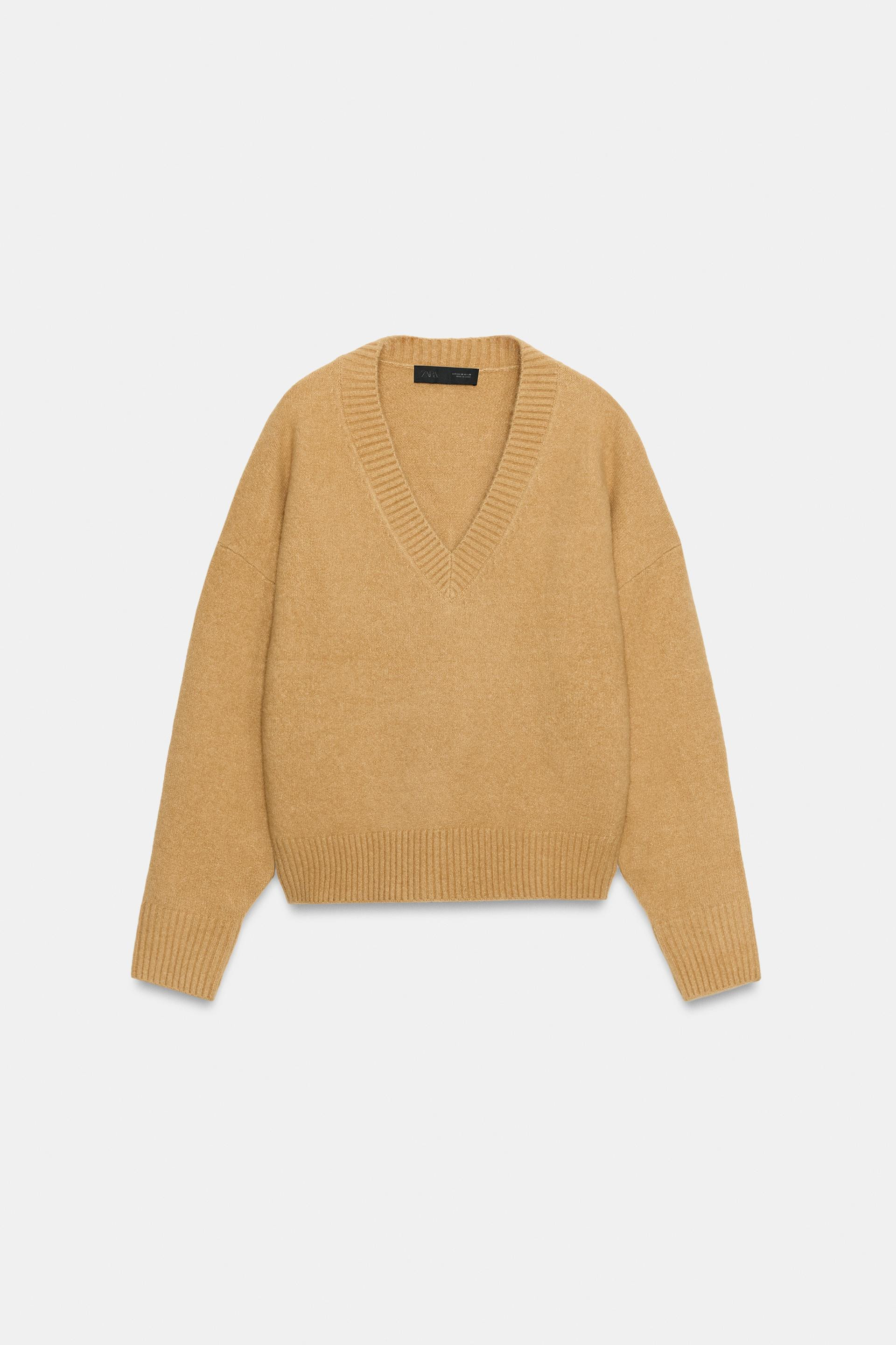 Zara - Soft-Knit Jumper - Pastel Blue - Xs - Woman | Zara US
