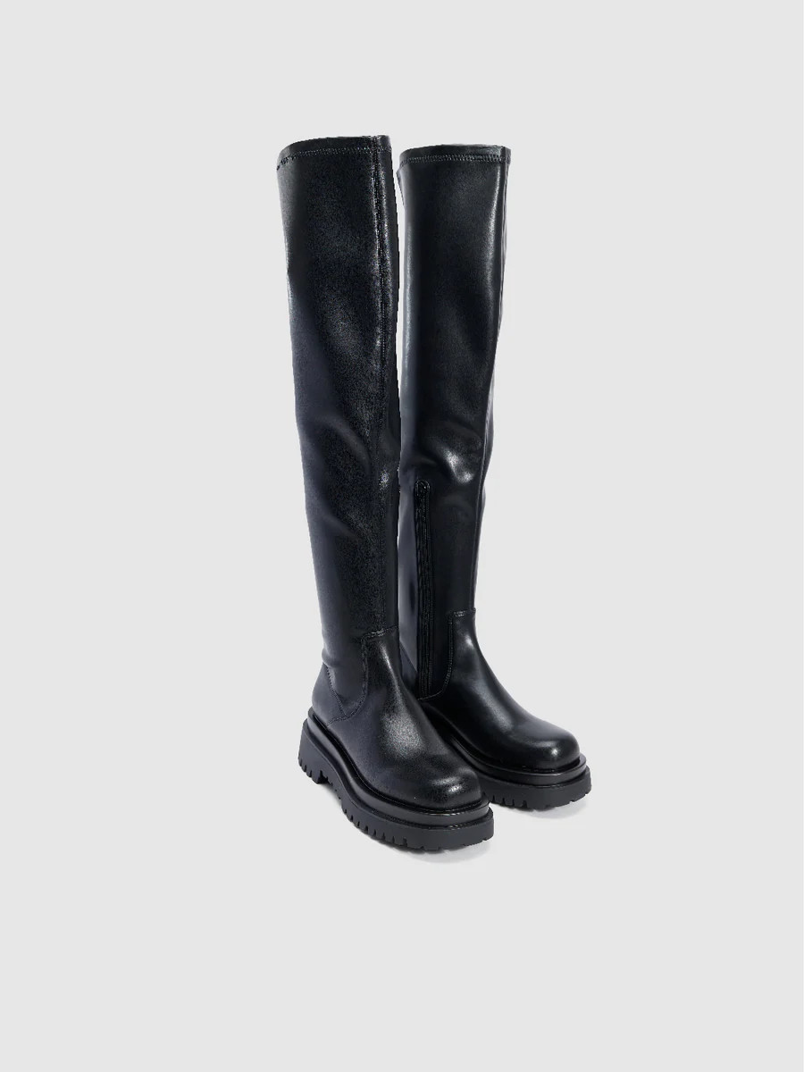 Round Toe Over The Knee Boots | Urban Revivo