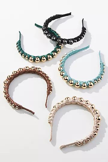 Silky Bauble Headband | Anthropologie (US)