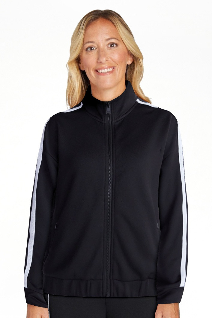 Avia Women's Pique Knit Tennis Jacket, Sizes XS-XXXL | Walmart (US)